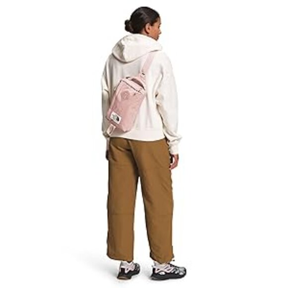 #104 NWT - THE NORTH FACE Berkeley Field Bag/Slingbag, Pink Moss/Gravel main image 8